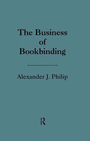 The Business of Bookbinding book cover
