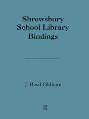 Shrewsbury School Library book cover