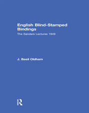 English Blind Stamped book cover