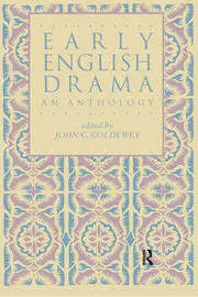 Early English Drama: An Anthology book cover