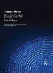 Francesco Manara: Il primo libro di madrigali a quattro voci (Venice, 1555) book cover