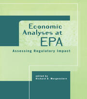 Economic Analyses at EPA: Assessing Regulatory Impact book cover