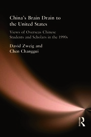 China's Brain Drain to the United States book cover