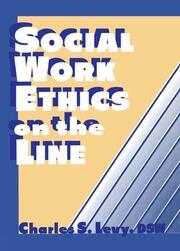 Social Work Ethics on the Line book cover
