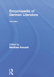 Encyclopedia of German Literature book cover