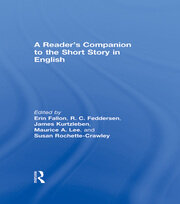 A Reader's Companion to the Short Story in English book cover