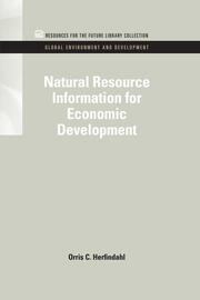 Natural Resource Information for Economic Development book cover