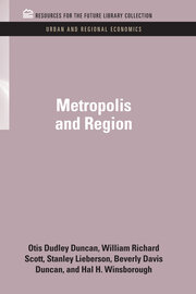 Metropolis and Region book cover