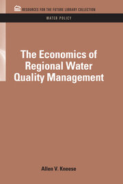 The Economics of Regional Water Quality Management book cover