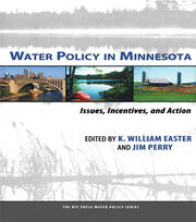 Water Policy in Minnesota: Issues, Incentives, and Action book cover