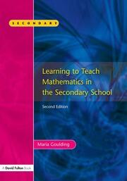 Learning to Teach Mathematics, Second Edition book cover