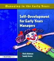 Self Development for Early Years Managers book cover