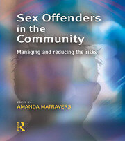 Sex Offenders in the Community book cover