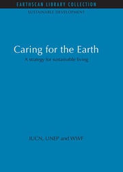 Caring for the Earth: A strategy for sustainable living book cover