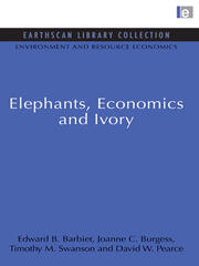 Elephants, Economics and Ivory book cover