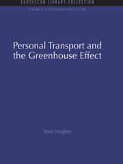 Personal Transport and the Greenhouse Effect book cover