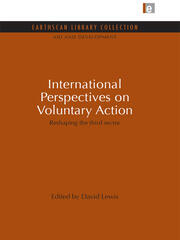 International Perspectives on Voluntary Action: Reshaping the Third Sector book cover