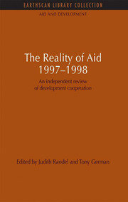 The Reality of Aid 1997-1998: An independent review of development cooperation book cover