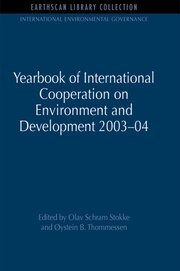 Yearbook of International Cooperation on Environment and Development 2003-04 book cover