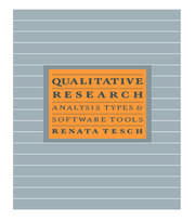 Qualitative Research: Analysis Types and Software book cover