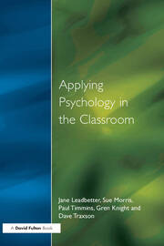 Applying Psychology in the Classroom book cover