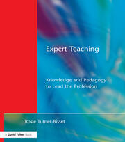 Expert Teaching: Knowledge and Pedagogy to Lead the Profession book cover