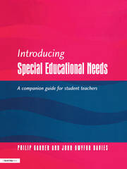 Introducing Special Educational Needs: A Guide for Students book cover
