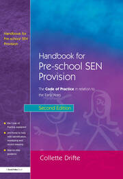Handbook for Pre-School SEN Provision: The Code of Practice in Relation to the Early Years book cover
