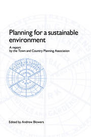 Planning for a Sustainable Environment book cover