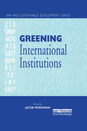 Greening International Institutions book cover