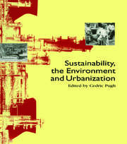Sustainability the Environment and Urbanisation book cover
