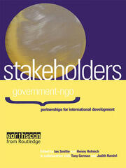 Stakeholders: Government-NGO Partnerships for International Development book cover