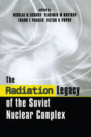 The Radiation Legacy of the Soviet Nuclear Complex: An Analytical Overview book cover