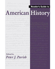 Reader's Guide to American History book cover