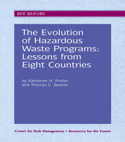 The Evolution of Hazardous Waste Programs book cover