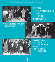 Luigi Pirandello in the Theatre book cover