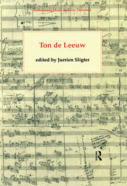 Ton de Leeuw book cover