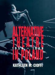 Alternative Theatre in Poland book cover