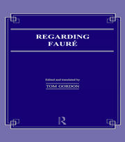 Regarding Faure book cover