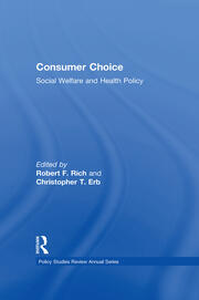 Consumer Choice: Social Welfare and Health Policy book cover
