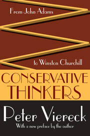 Conservative Thinkers: From John Adams to Winston Churchill book cover
