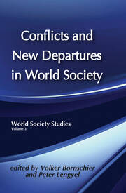 Conflicts and New Departures in World Society book cover