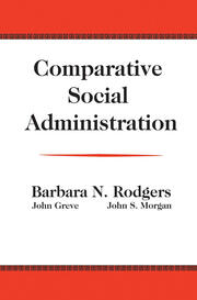 Comparative Social Administration book cover