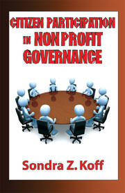 Citizen Participation in Non-profit Governance book cover