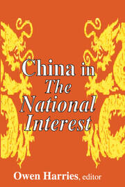 China in The National Interest book cover