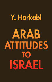 Arab Attitudes to Israel book cover
