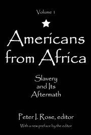 Americans from Africa: Slavery and its Aftermath book cover