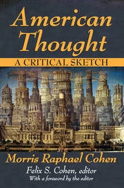 American Thought: A Critical Sketch book cover