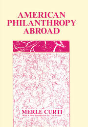 American Philanthropy Abroad book cover