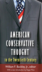 American Conservative Thought in the Twentieth Century book cover